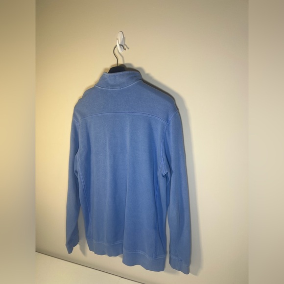 Tommy Bahama Tobago Bay Half-zip Sweatshirt In Blue Yonder Men’s Size Large - Picture 5 of 8